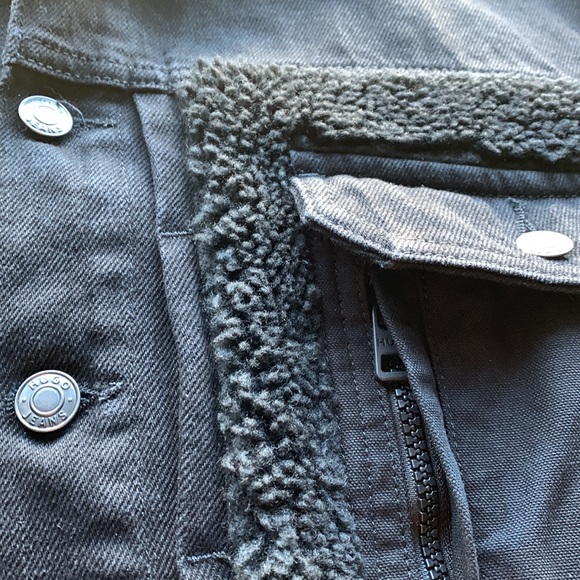 Hugo Boss Denim Sherpa Jacket - Picture 11 of 14